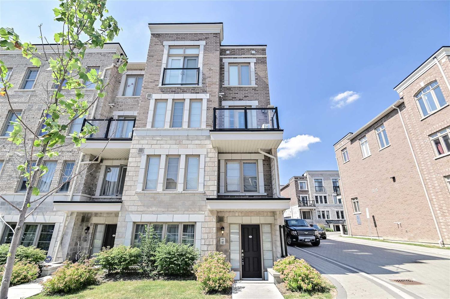 60-100 Parrotta Drive. The Brownstones at Westown Townhomes is located in  North York, Toronto