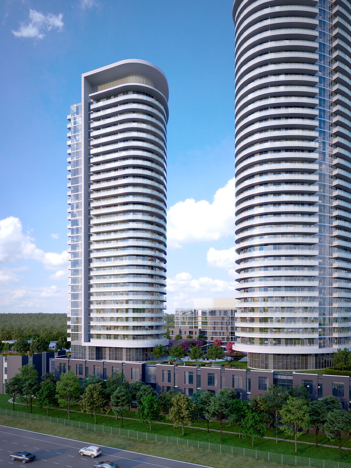 2-30 Gibbs Road. Valhalla Town Square Condos is located in  Etobicoke, Toronto - image #3 of 3