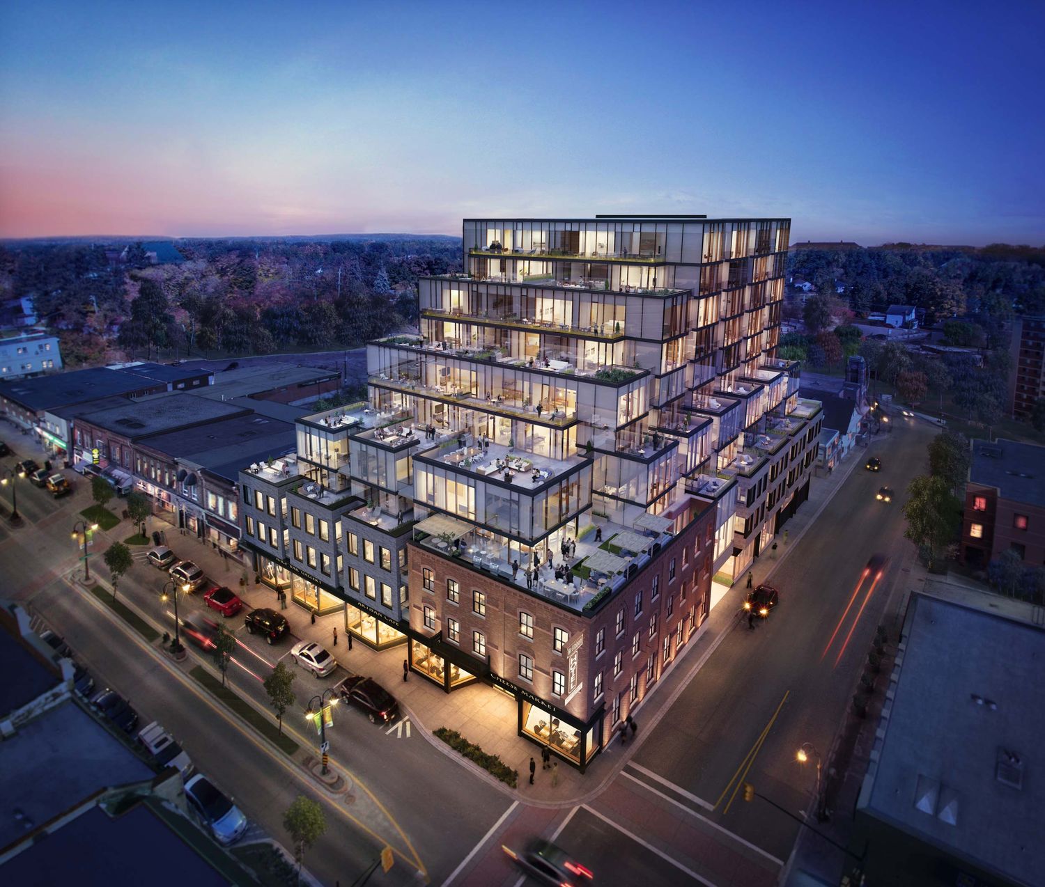 79 Main Street S. The Residences of the Hotel McGibbon is located in  Halton Hills, Toronto