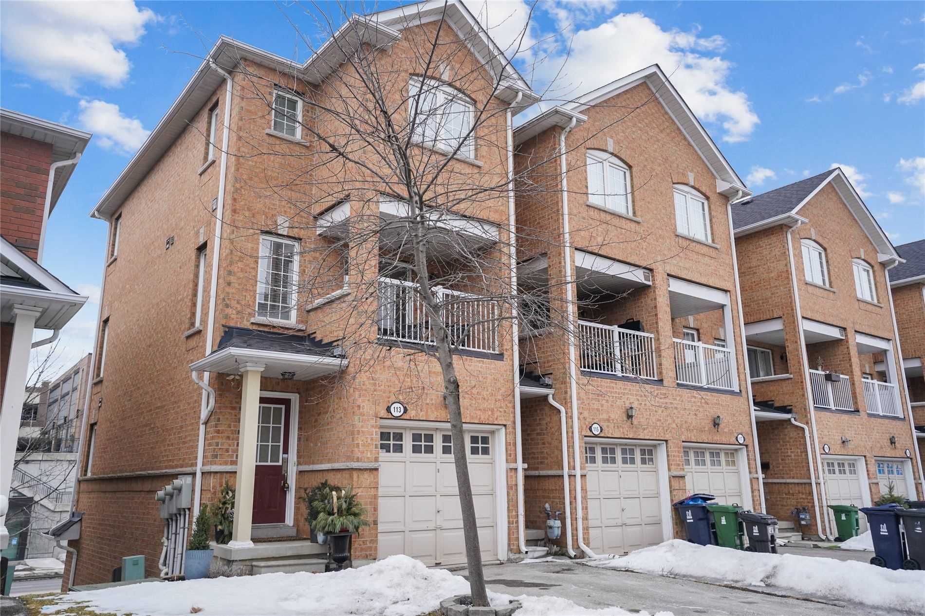 113 Weston Rd 111 Brickworks Lane Townhouses 3 Beds + Den 3 Baths