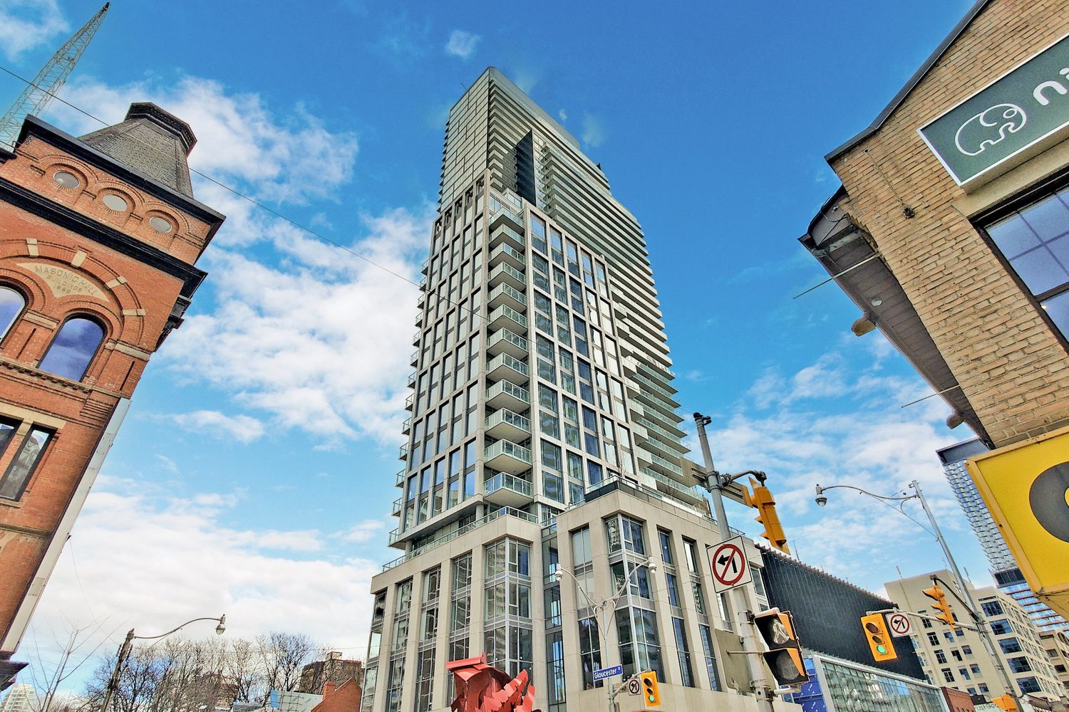 1-3 Gloucester Street.  The Gloucester on Yonge is located in  Downtown, Toronto - image #1 of 2