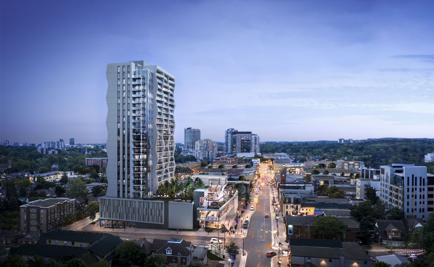 70 King Street North. Strata Condos is located in  Waterloo, Toronto - image #1 of 2