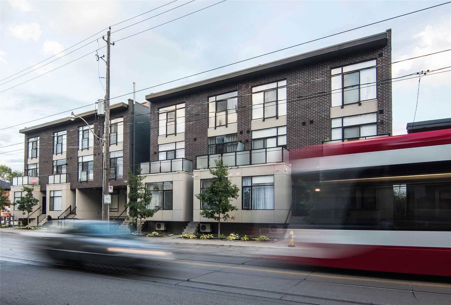 1321-1331 Gerrard Street E. East Village Leslieville Townhomes is located in  East End, Toronto - image #1 of 2