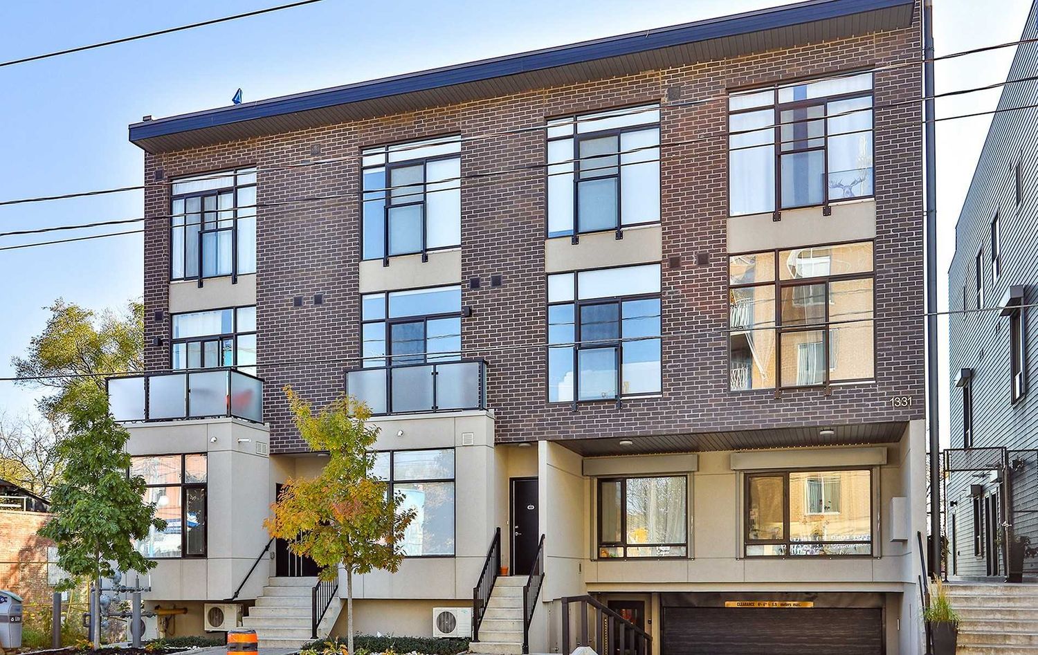 1321-1331 Gerrard Street E. East Village Leslieville Townhomes is located in  East End, Toronto - image #2 of 2