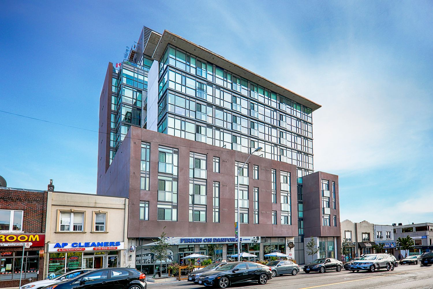 2055 Danforth Avenue. Carmelina Condos is located in  East End, Toronto - image #1 of 5